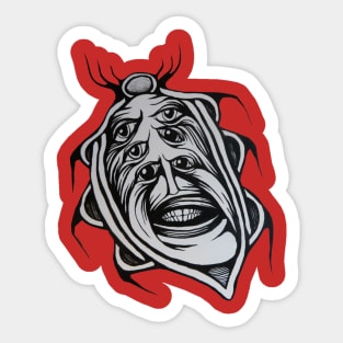 Strange Interdimensional Creature Sticker